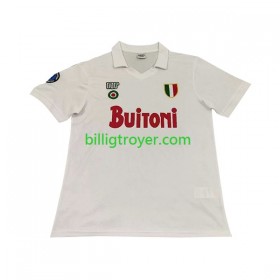 Billige Fotballdrakter SSC SSC Napoli 1987 Retro Bortedraktsett 1988 Kortermet